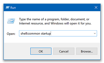 Windows Run Command