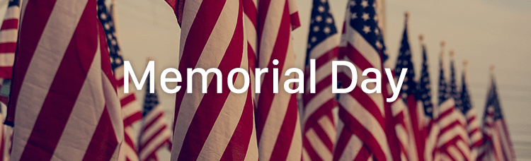 Memorial Day banner