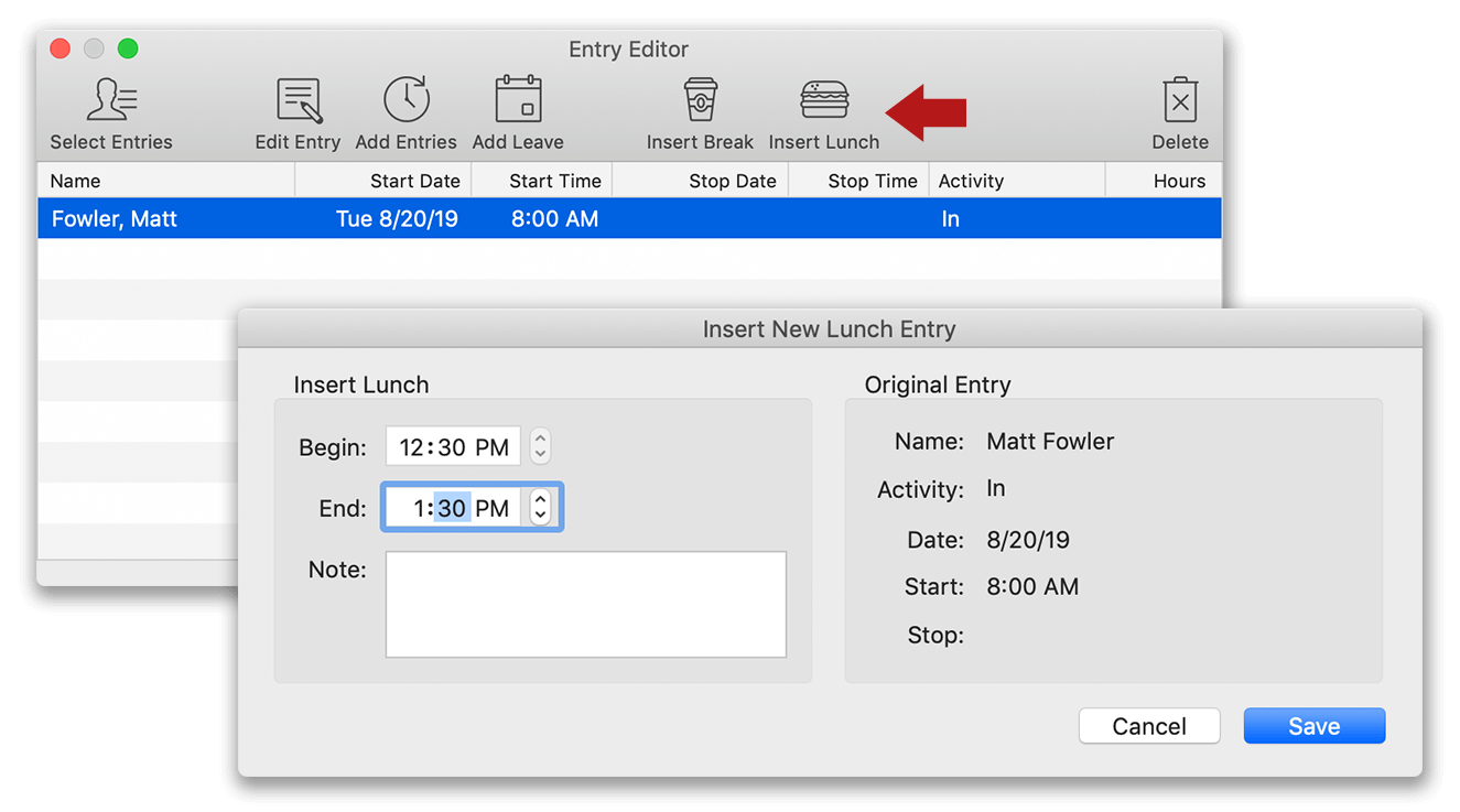 Adding Breaks & Lunches in Virtual TimeClock