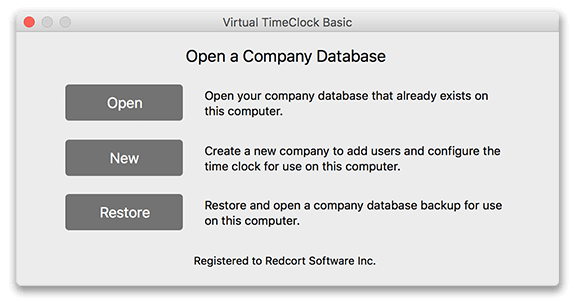 Virtual TimeClock Basic Open
