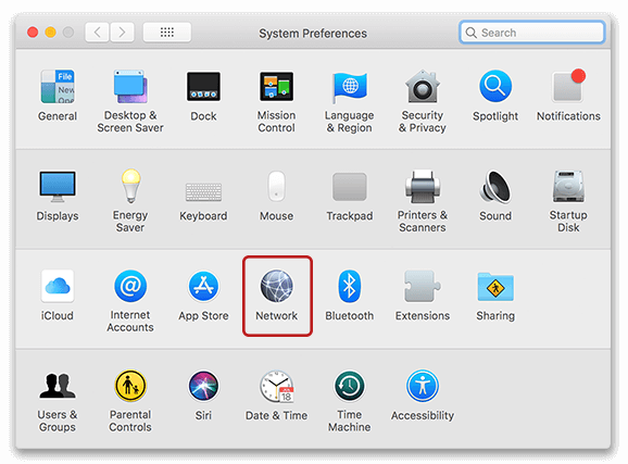 macOS System Preferences