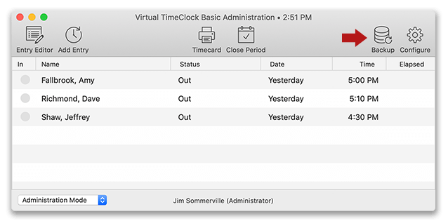 virtual timeclock pro save file location virtual timeclock pro save file location