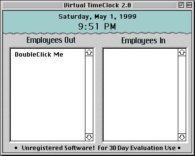 Virtual TimeClock 2.0