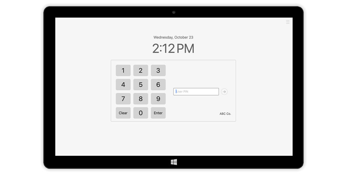 Pin Interface Tablet 1120
