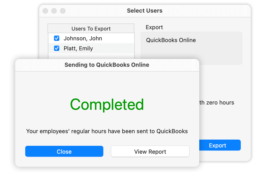 Quickbooks Transmit Hours