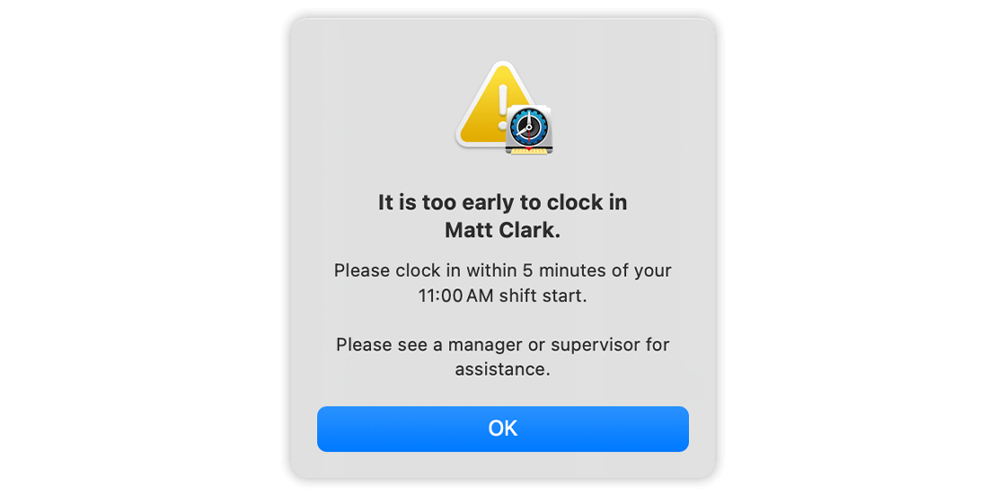 Restrict Early Start 1