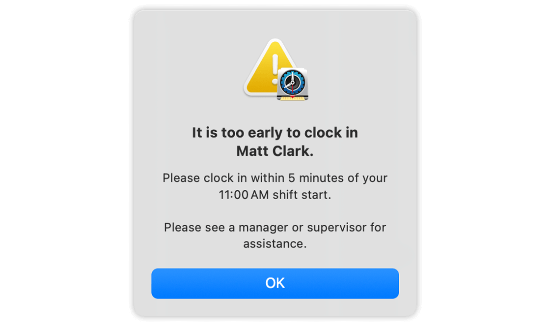 Restrict Early Start 2