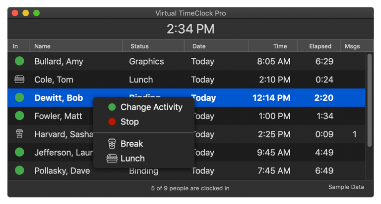 Free Time Clock Software For Mac Free Time Clock Software For Mac