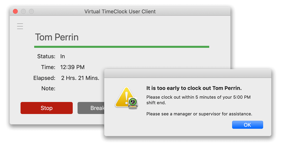 Virtual TimeClock Network Edition Simple Time Tracking Software